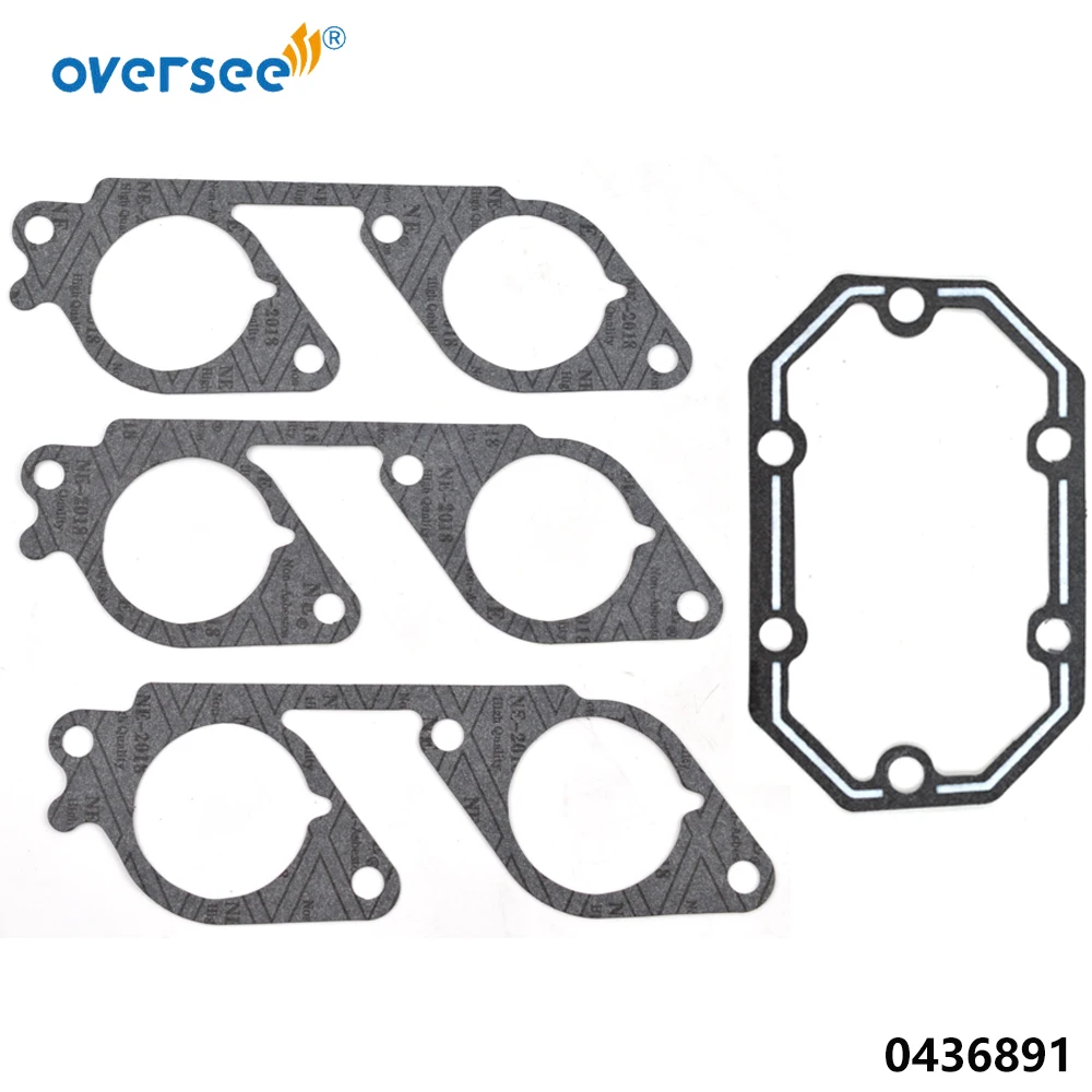 0436891 Power Head Gasket Set for Evinrude Johnson OMC BRP 185HP-225HP V6 436891 777469 0777469 18-4323