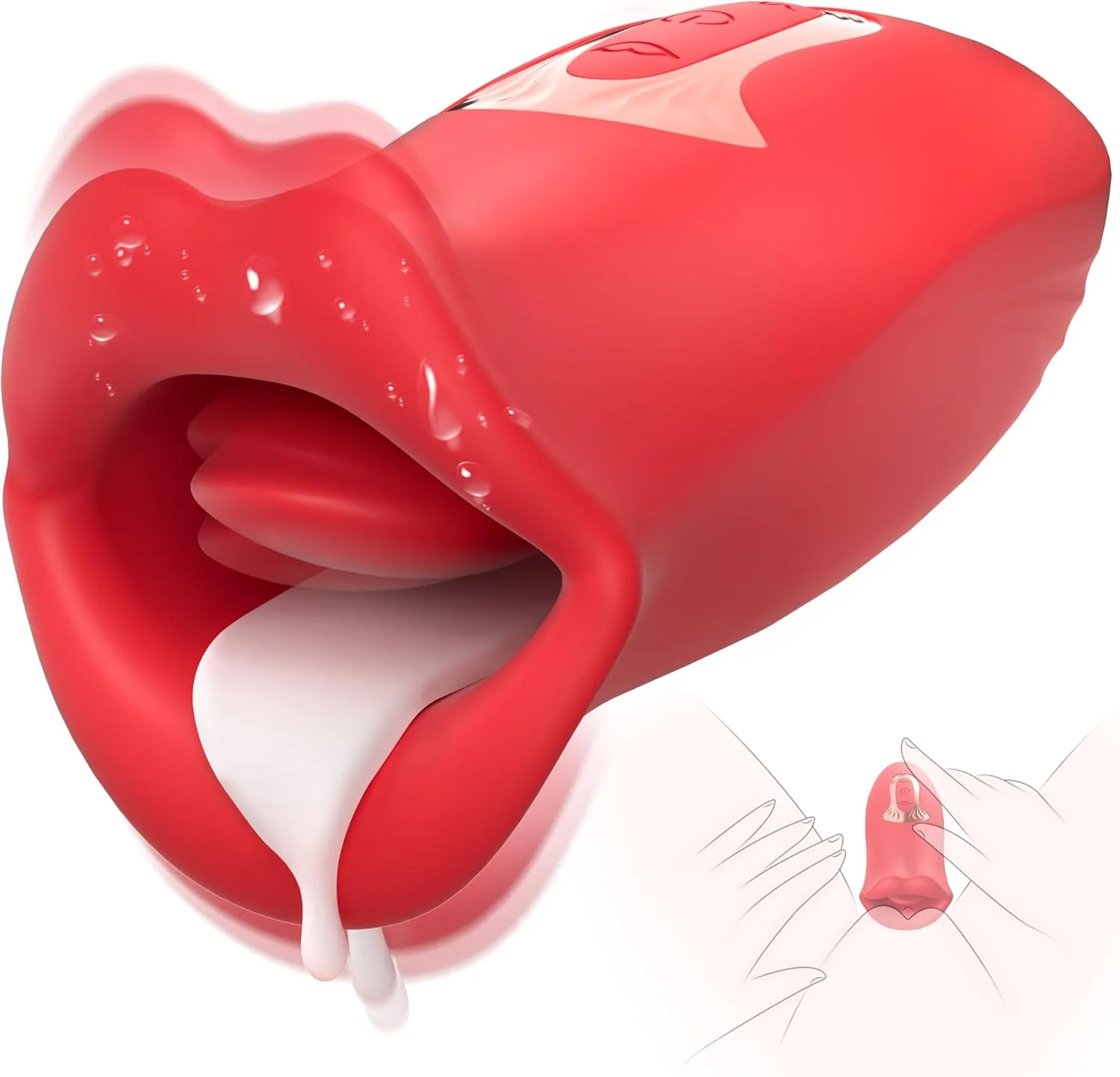 Vibradores vibradores vibradores realistas brinquedo sexual para mulheres língua lambendo sucção g ponto vibrador mamilo clitóris vibrações estimulador