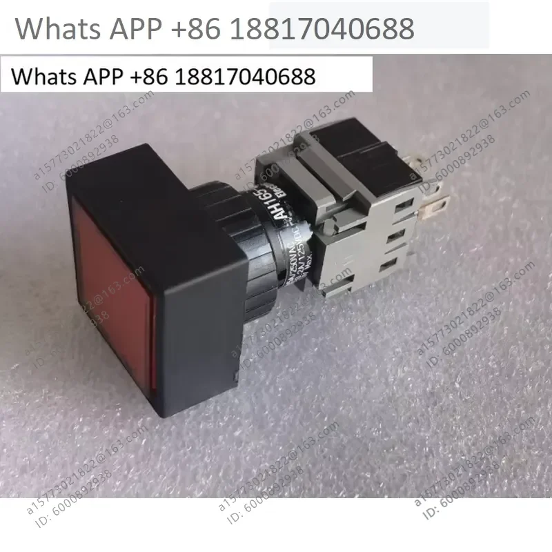 1PC for AH165-2SFLR11E3 ESWPB0046 Push Button Switch Red Program Stop Button
