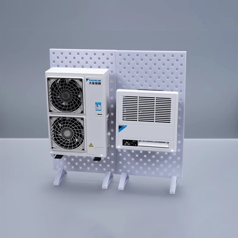 Mini Air Conditioner Model for 1/12 1/14 Scene Decoration Home Appliances Miniature Model