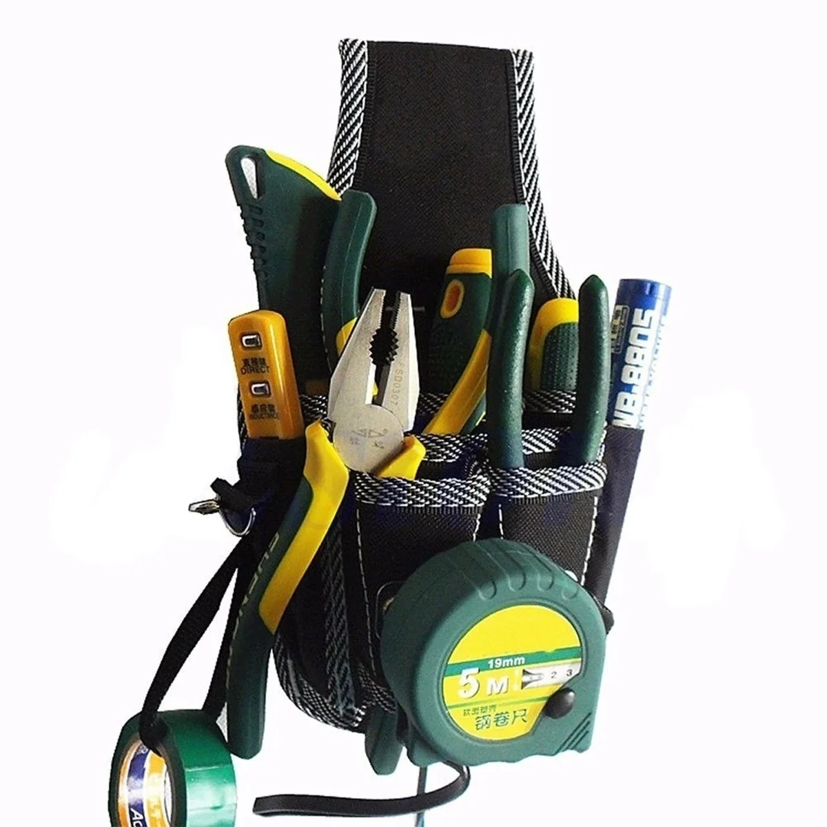 New Men Waterproof Electrician Tool Storage Bag Portable Durable Small Crossbody Pouch Multifunctional Hardware Tool Bag