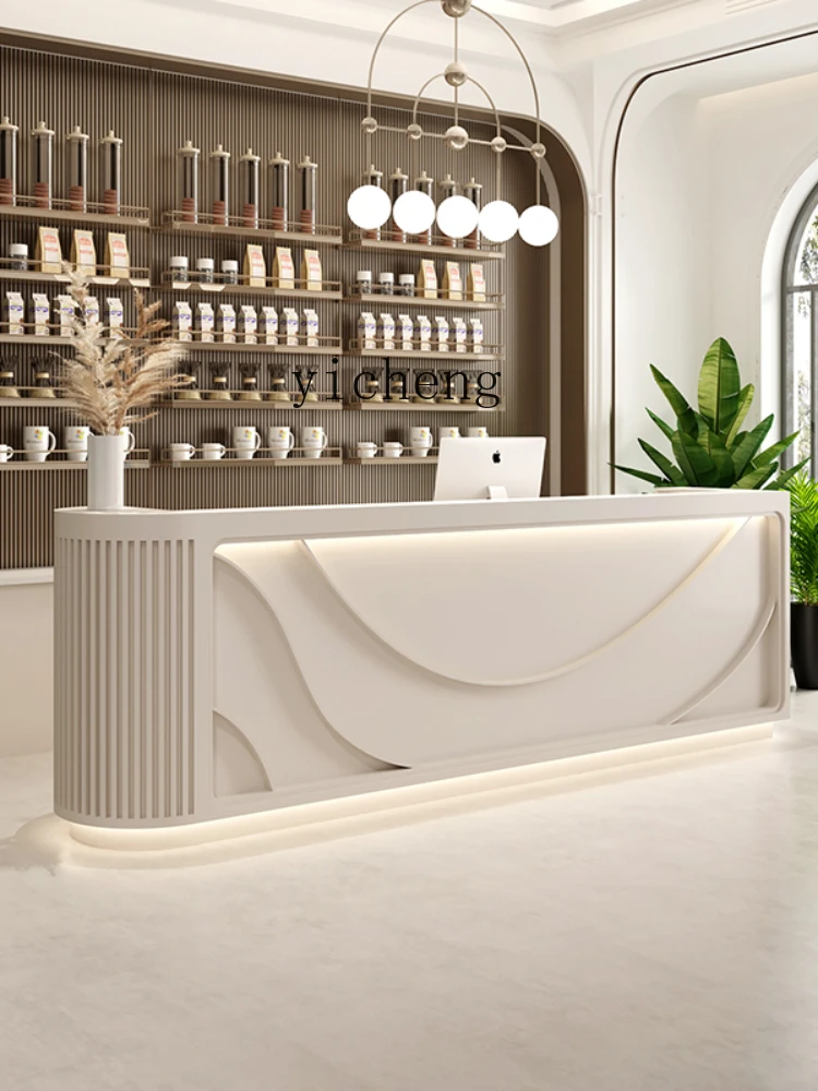 YY Simple Integrated Reception Desk Company Beauty Salon Yoga Pavilion of Regimen Cashier