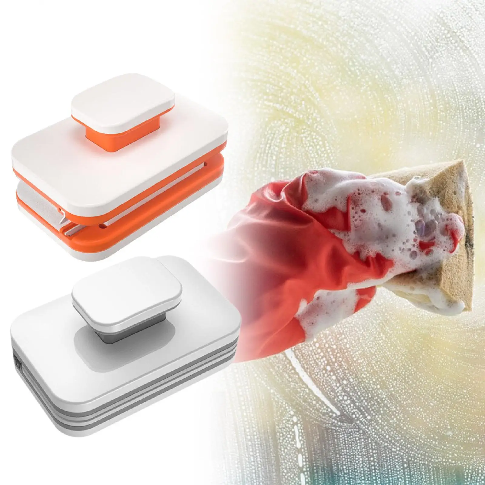 منظف النوافذ المغناطيسي ممسحة زجاجية متعددة الأغراض لفندق متجر الحمام