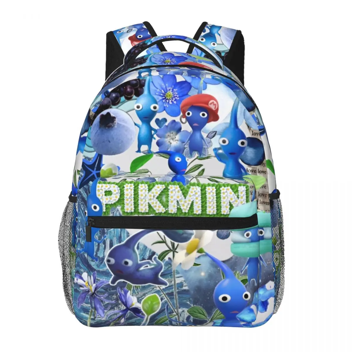 

Pikmin Backpack for Men Women Fashion Student Business Daypack College Shoulder Bag 16in