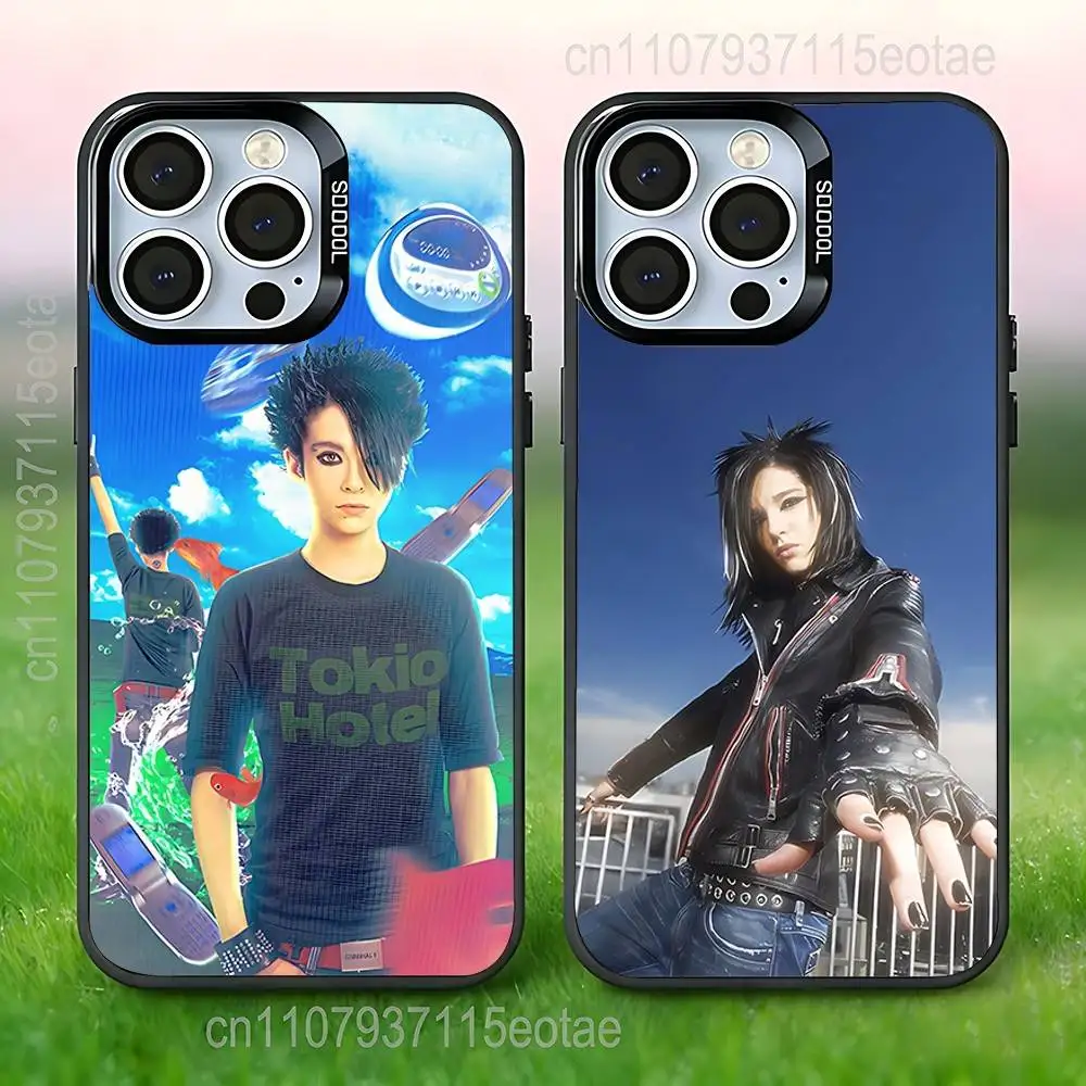 

Singer Tom Bill K-Kaulitz Phone Case For iPhone 17,16,15,14,13,12,11,Pro,Max,Plus,E,Air,Mini Black IMD Cover