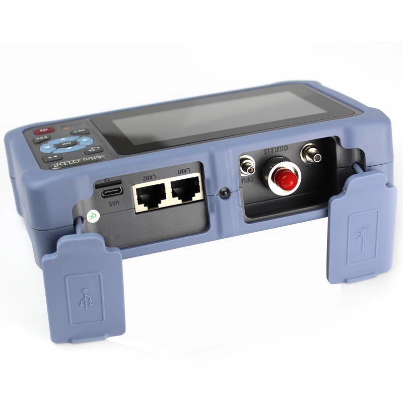 OTDR Fiber Optic Tester: Strip Optical Test, Fiber Optic Cable Breakpoint Fault Finder is simple