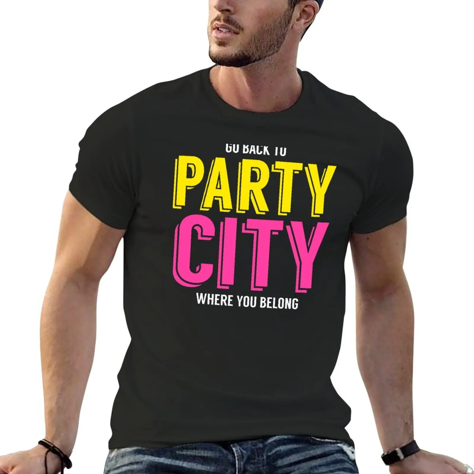 Party City Sharon Needles Phi Phi O'hara T-shirt oversizeds vintage clothes t shirts for men