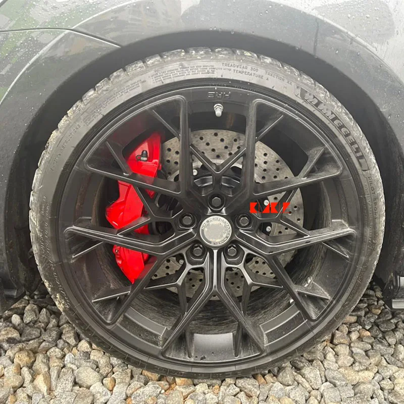 

KLAKLE Brake System GT6 Brake Kit 405*34MM Brake Rotor Disc 21 Inches Front Wheel for Infiniti Q50 2014