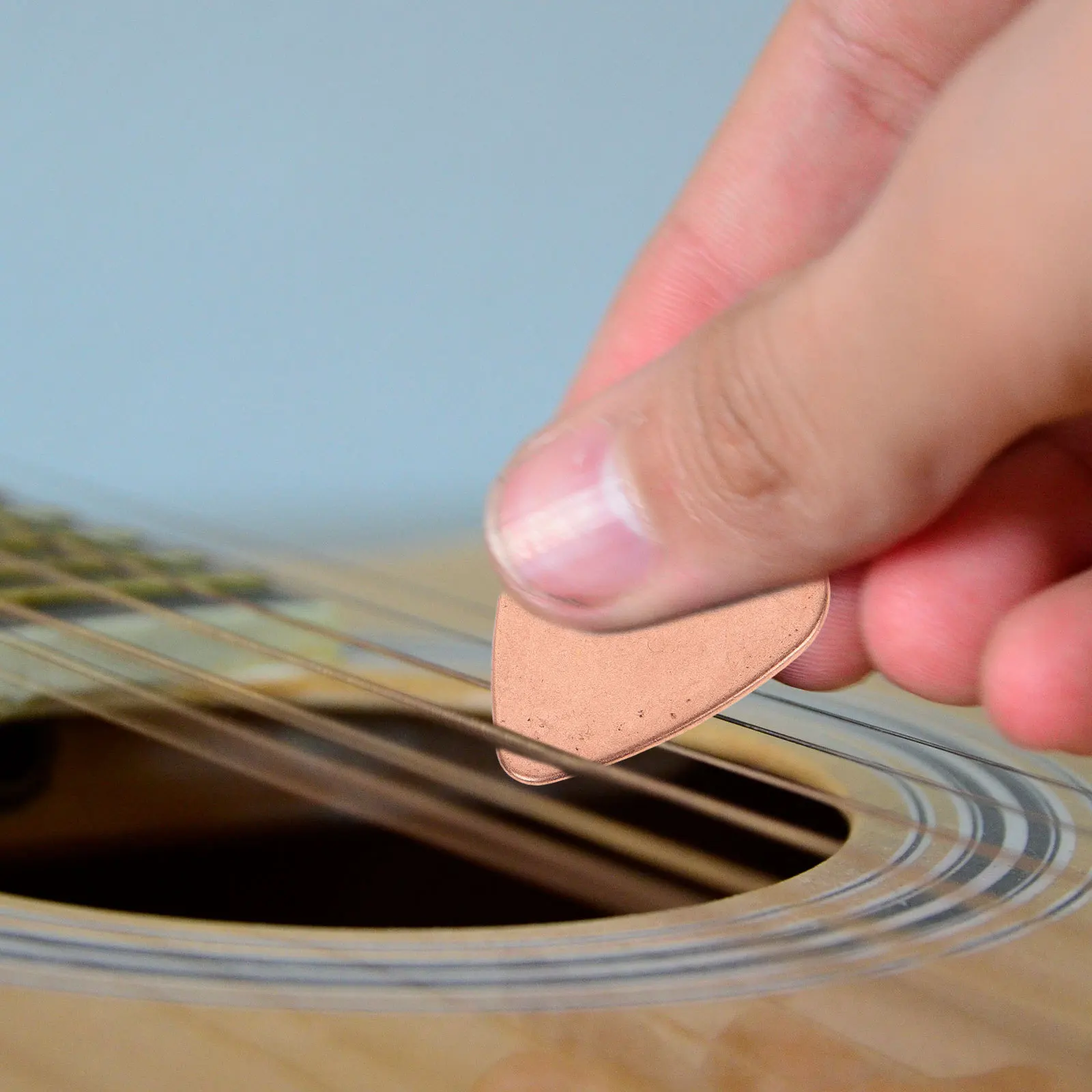 10 قطعة الغيتار المعدني اختيار قلادة سميكة قابلة لإعادة الاستخدام يختار للكهرباء الصوتية باس القيثارة دائم سبائك الزنك الغيتار التبعي