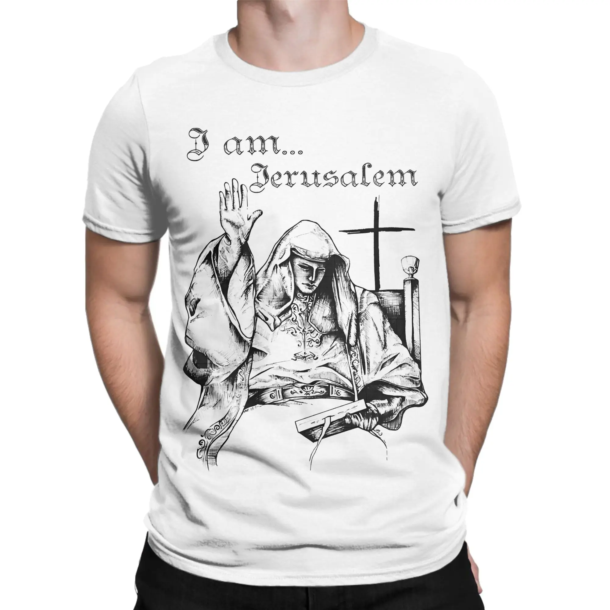 

King Baldwin Baldwin IV of Jerusalem Apparel Unisex T Shirt 100% Cotton Tee Printed T-shirt Clothes