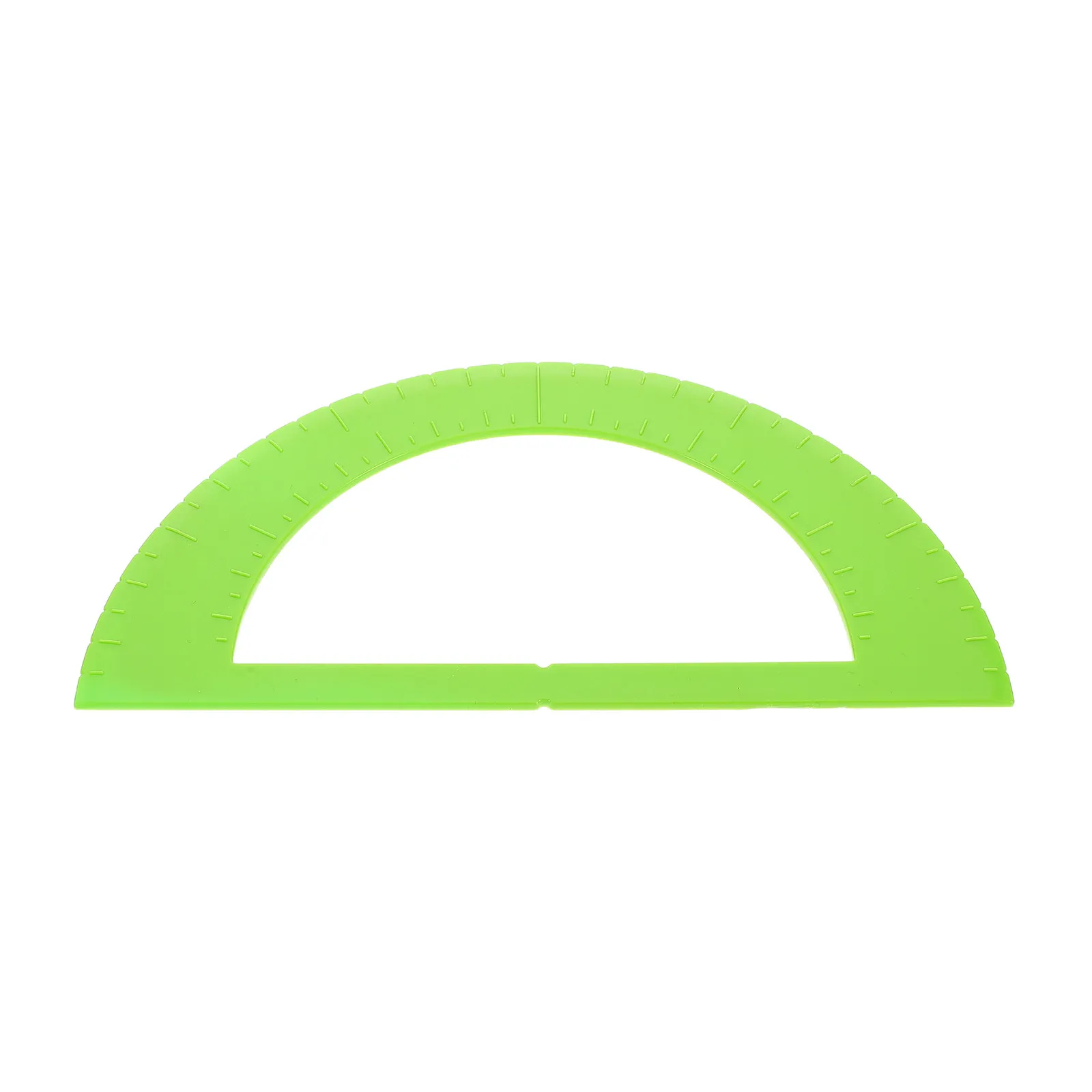 Blind Protractor Ruler Light Green Special Design for Blind Students Geometry Measuring Tool School Learning Supplies Visual Aid