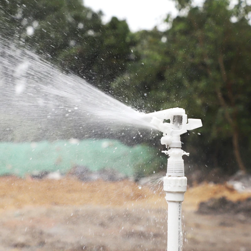 360 degree automatic rotating rocker arm sprinkler irrigation atomizing sprinkler lawn garden sprinkler