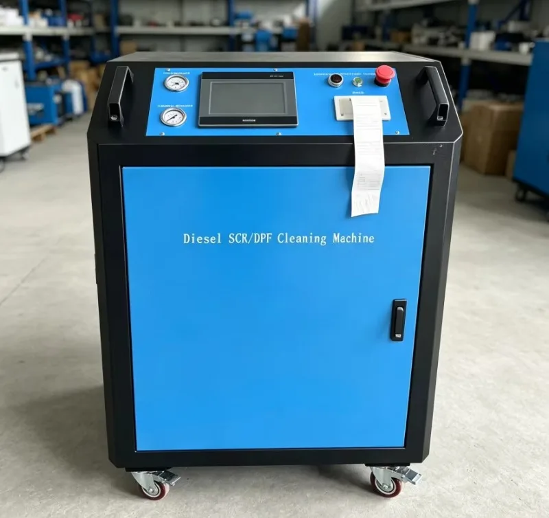 On Vehicle DPF SCR Cleaning Machine Without Disassemble Particulate Filter Equipment