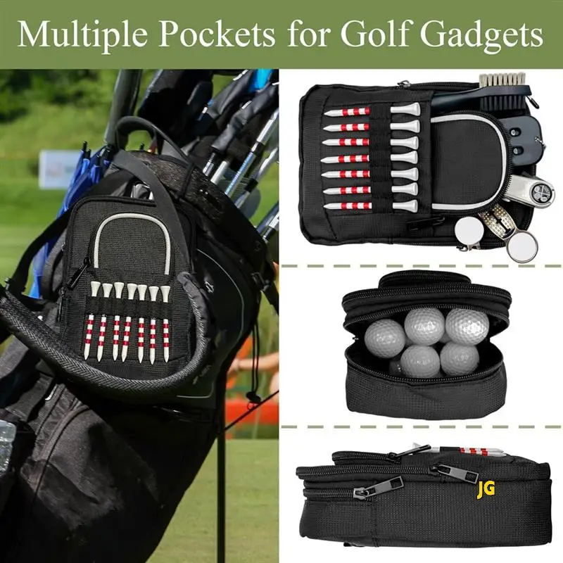 

Golf Ball Bag Pouch,Golf Portable Organizer, Golf Replacement Parts Pouch For Gadgets, Like Golf Balls, Tees, Ball Market