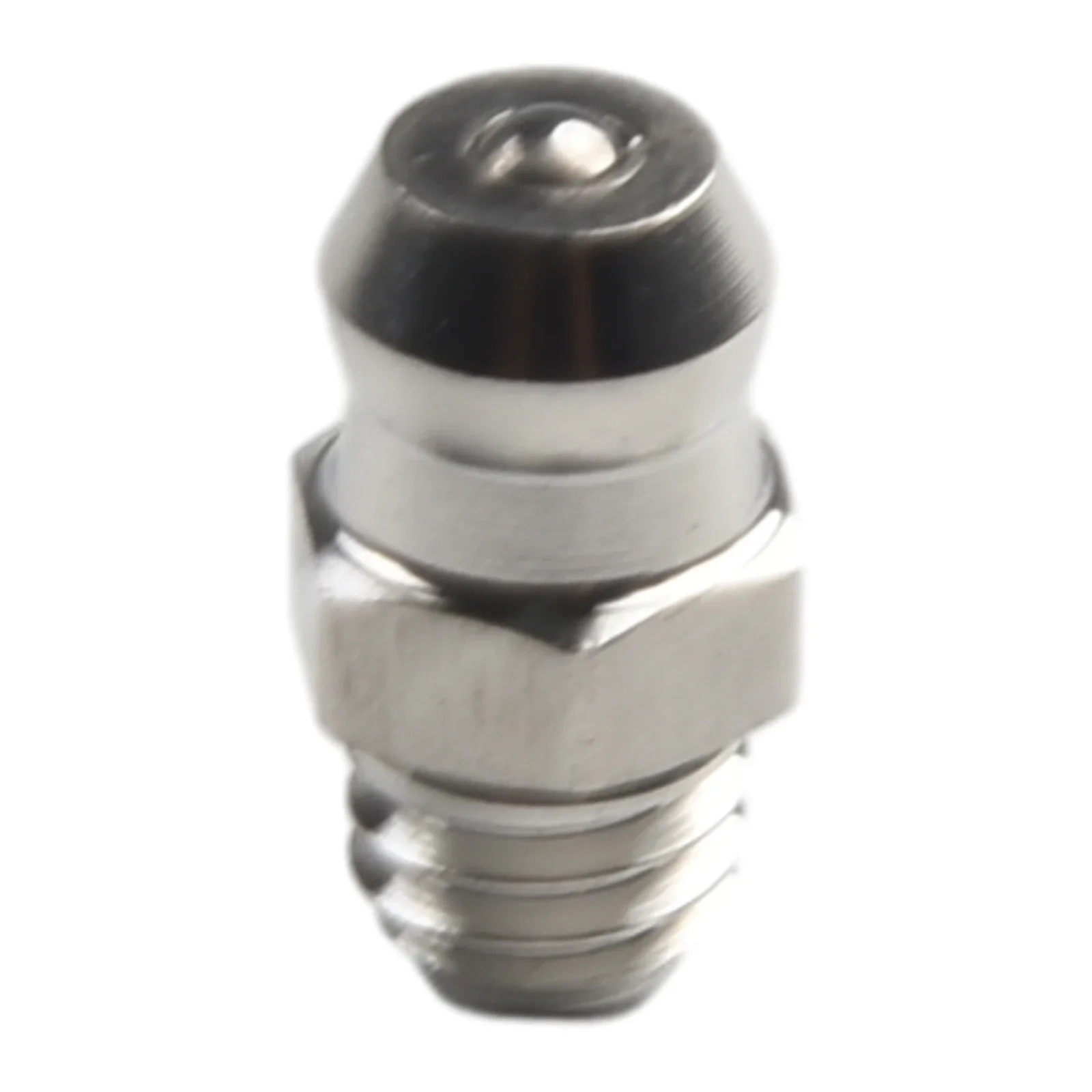 10pcs Straight Hydraulic Grease Fitting M6 Thread Grease Nozzle Connection 201 Stainless Steel Grease Nipples Tool Accessor