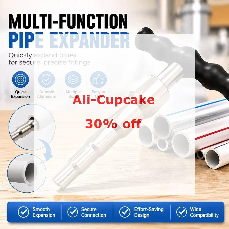 1Pcs Manual Pipe Expander For T Handle16-32mm For Repairing Household Appliances For PVC Aluminum Plastic Pipe