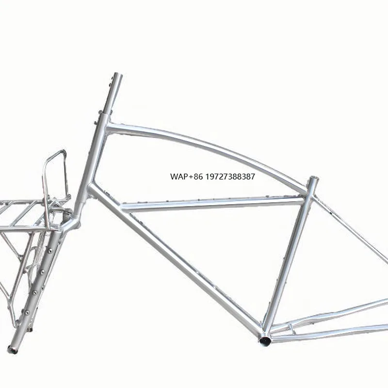 

Custom 700C Steel Gravel Bike Frame with Disc Brake Customized 700C Steel Bicycle Frame