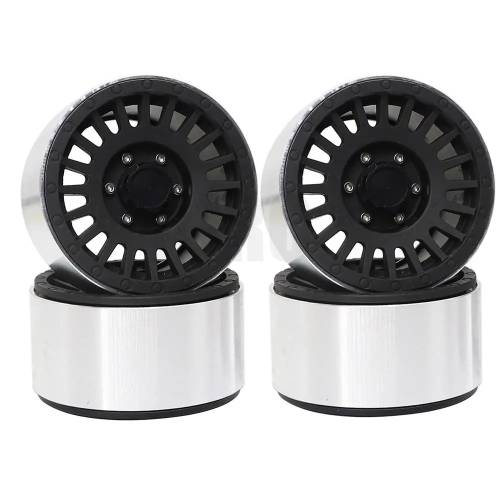 

4PCS 2.2 "Metal Ball Lock Wheel Rims for 1/10 Remote Control Track Vehicle Axial SCX10 RR10 Ghost TRX4 TRX6