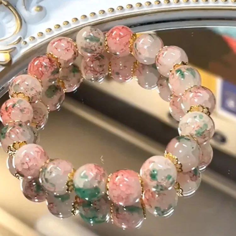 Green Red Ice Crack… - image