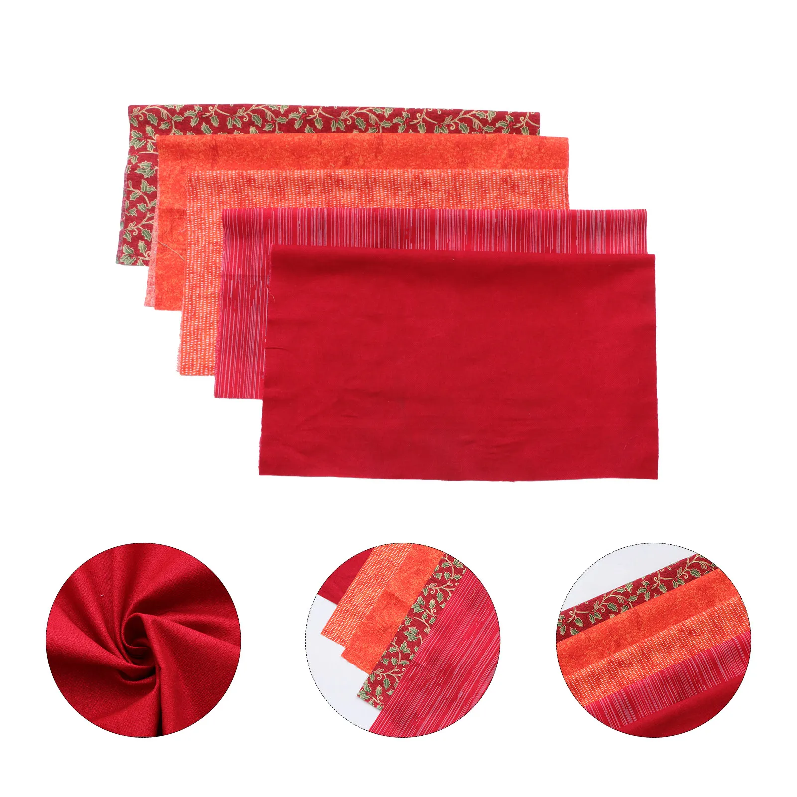 

5 шт. хлопковой ткани для квилтинга и пэчворка, мягкий, приятный для кожи материал для рукоделия и шитья, распродажа остатков