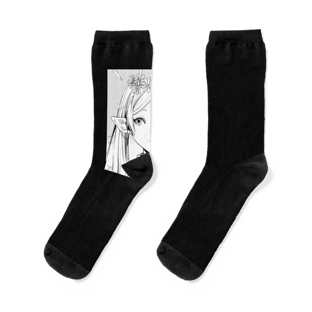 Sousou no Frieren Socks new in's Novelties Running Antiskid soccer Socks Girl Men's