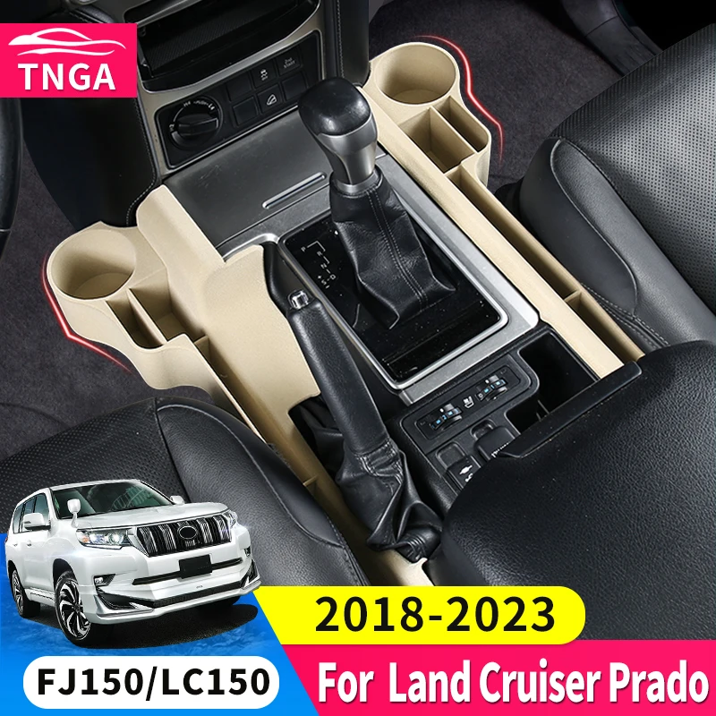 2018-2023 For Toyota Land Cruiser Prado 150 Fj150 LC150 Upgraded Water Cup Storage Box Interior Seat Modification Accessories