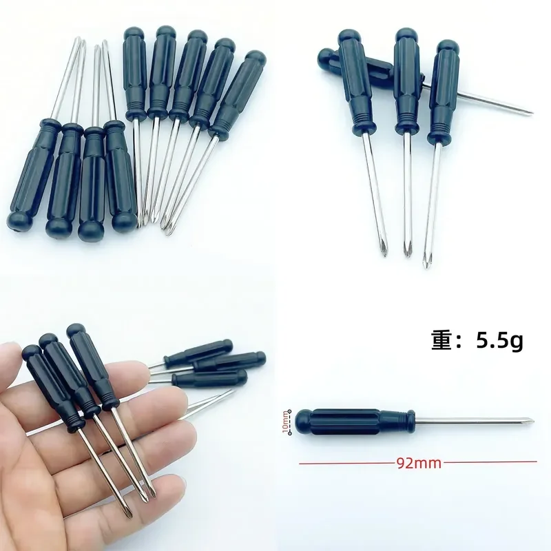 3.0 Cross Black Screwdriver 3.0 One-word Toy Screwdriver Battery Driver, Furniture Distribution Repair Tool