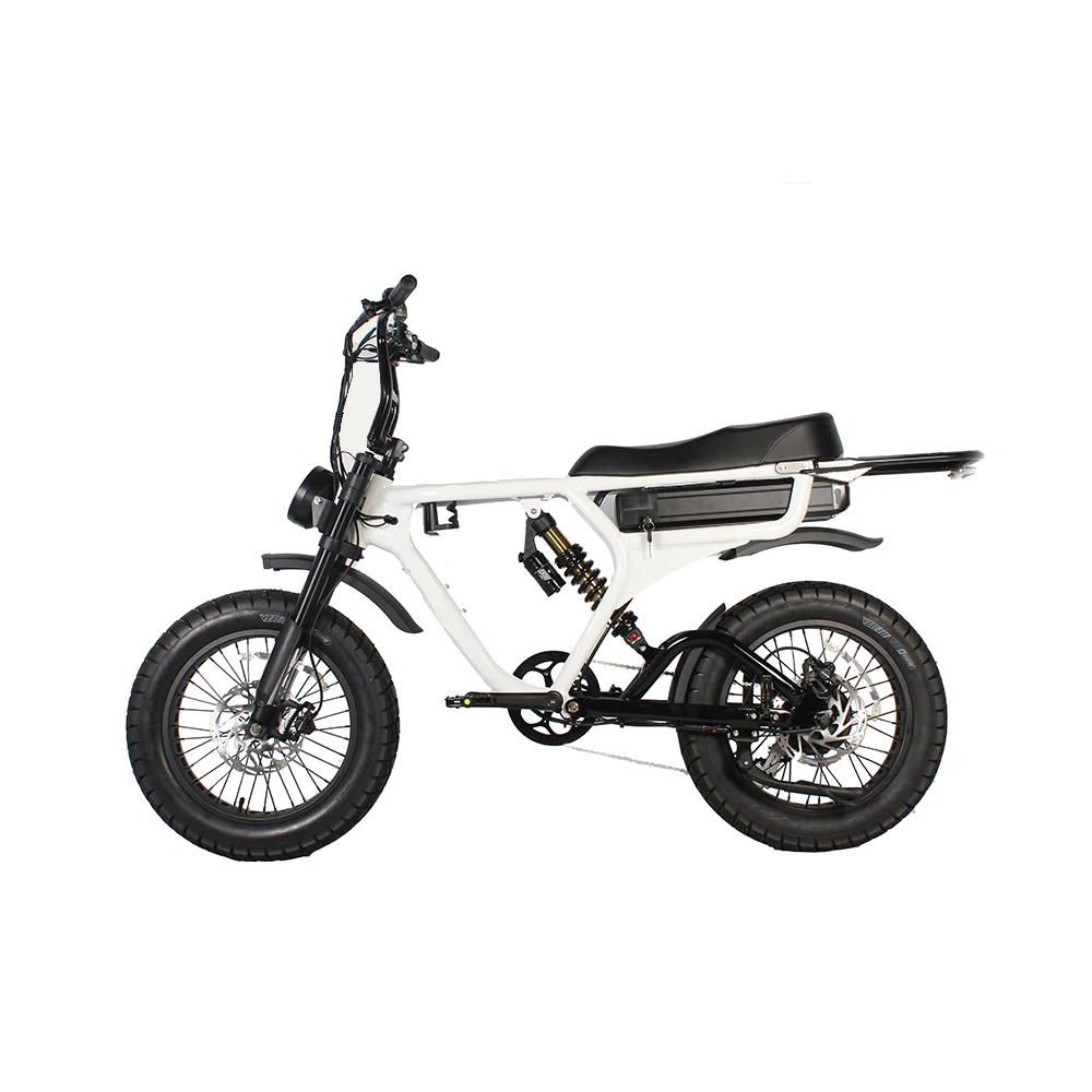 

20 inch long saddle super power bike 500w 750W 1000W wheel drive electric bike