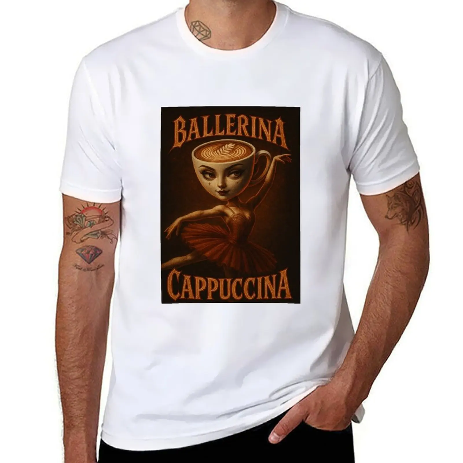

ballerina cappuccina T-Shirt man t shirts for men man graphic t shirt T-Shirt