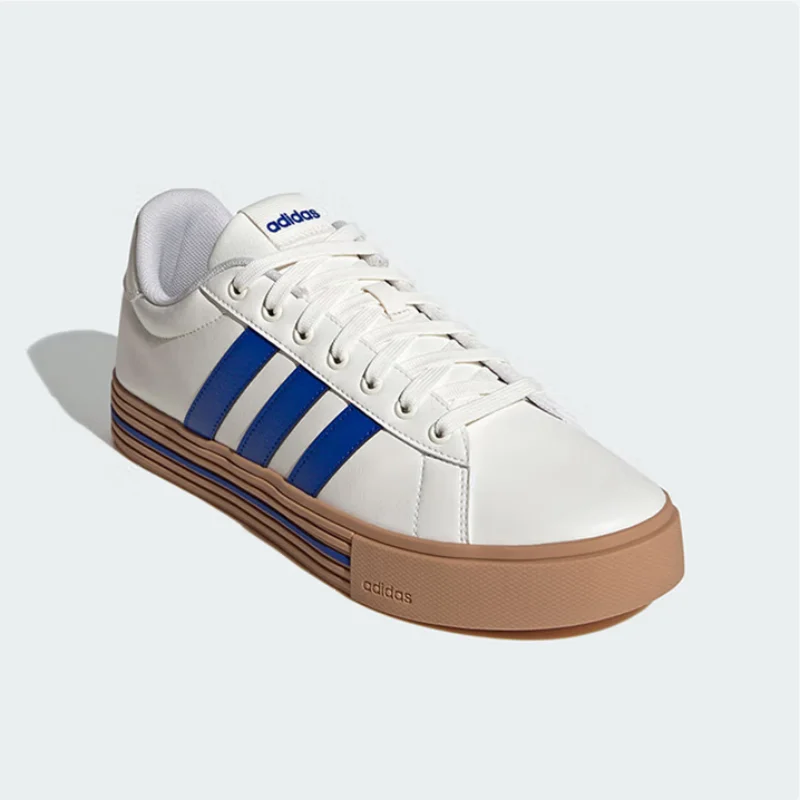 أحذية رياضية جديدة خفيفة الوزن ومتينة للاستخدام الخارجي من Adidas للرجال والنساء، أحذية كلاسيكية منخفضة الجودة مريحة للاستخدام اليومي كاجوال على طراز الشارع يوميًا 4 أحذية تزلج عصرية متعددة الاستخدامات باللونين الأبيض والأزرق Jr0079 #2