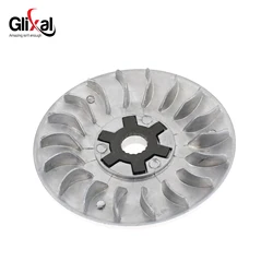 Glixal Hoge Prestaties 98Mm Racing Variateur Fan Voor 2 Takt Minarelli 1PE40QMB 50cc Jog 50 Scooter Bromfiets (13mm Id, 17 Splines)