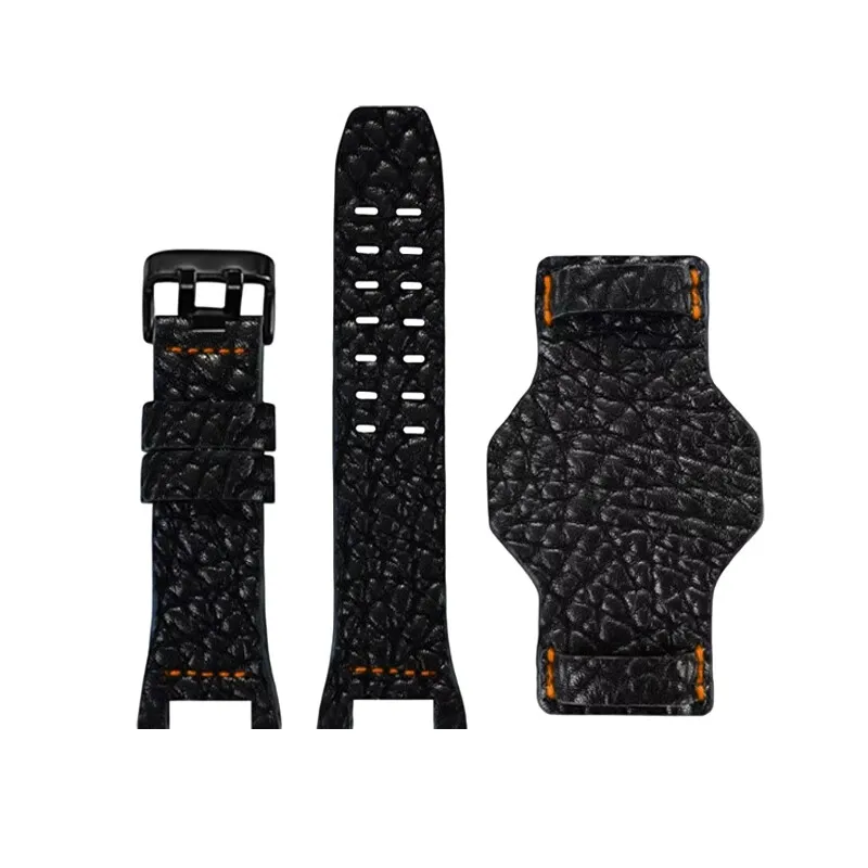 حزام جلدي بديل لـ Casio G-SHOCK Mudmaster GWG-B1000 5713 |   تعديل تصميم صينية |   خمر نمط بيسون الجلد ووتش