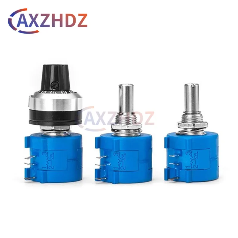 2W 3590S 100Ω-100K Multiturn Potentiometer Adjustable Resistor 3590S-2- 502L 103L 203L 104L 201L 501L 1K 2K 5K 10K 20K 50K Ohm