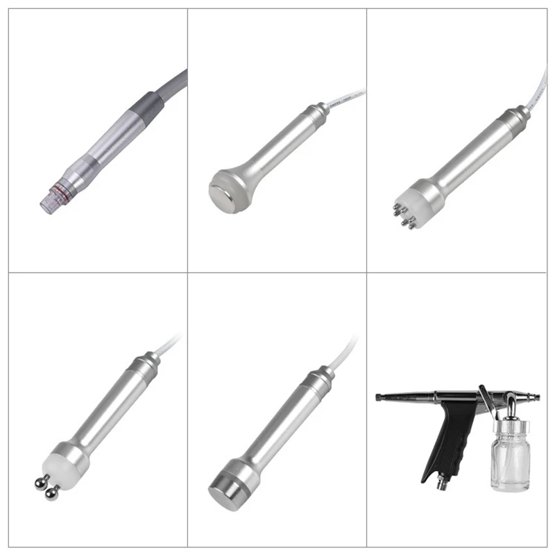 6헤드 소형 버블 미용기 초미세 버블 피부 세정 관리기 한국식 산소주입기