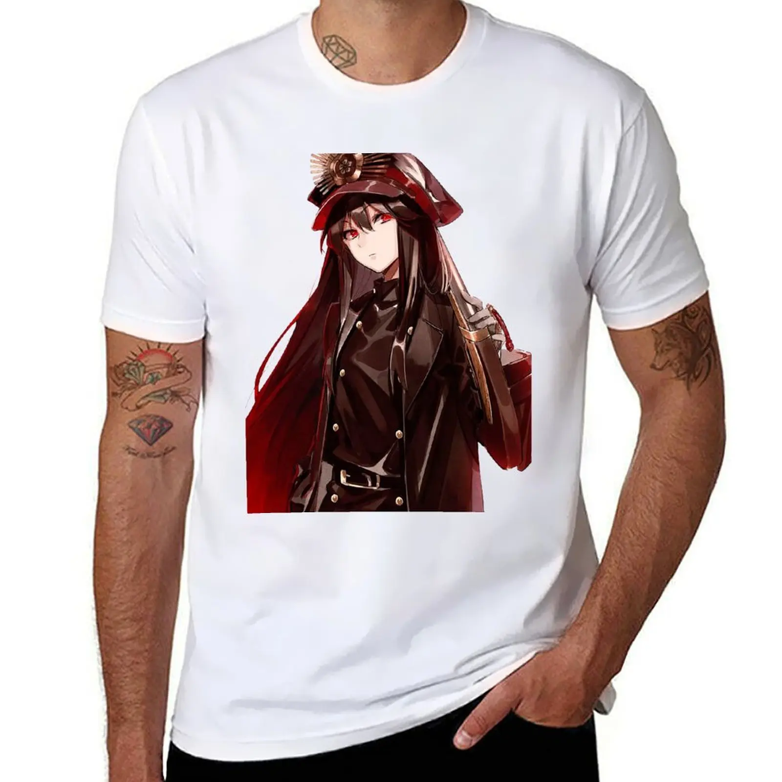 

oda nobunaga fate grand order T-Shirt anime t shirts oversize t shirts for man graphic vintage man t shirt luxury T-shirt