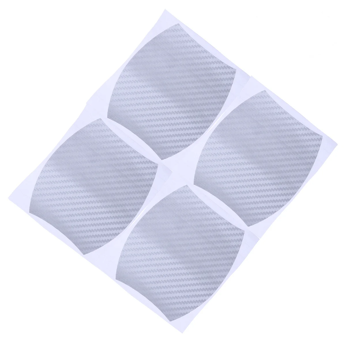 

4 pcs Handle Stickers Scratch Resistant Silver Film Door Scratch Protector Car Paint Protector Car Door Handle Film