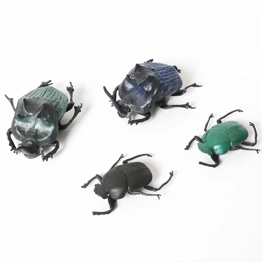 Figurines Miniatures en Plastique de Simulation d'Insectes Sauvages, Jouets de Collection Scientifique pour Enfant