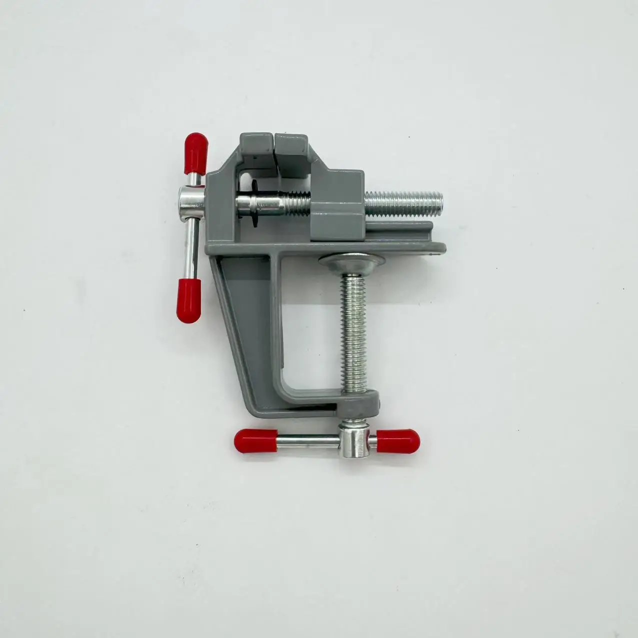 Mini Aluminum Alloy Bench Vise, Micro Small Bench Vise, Flat Jaw Vise, Small Desktop Home Bench Vise