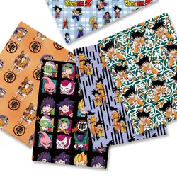 dragon ball Anime peripherals Fabric 140*50cm DIY Sewing Patchwork Quilting Baby Dress Printed Fabric Fabric Sewing Kids