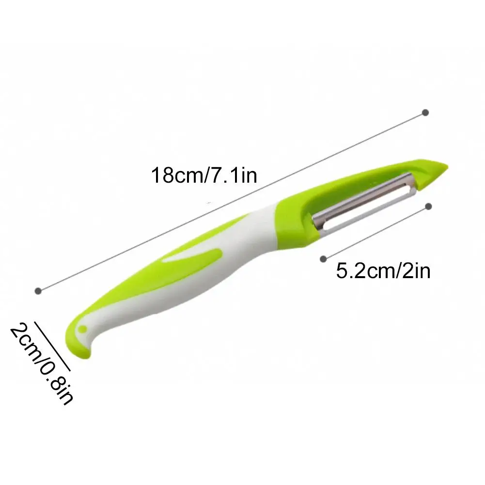 Vegetable Slicer Stainless Steel Peeler Knife Cutter Carrot Potato Fruit Shred Grater Multi-Functional Peeling Kitchen Gadgets view 6