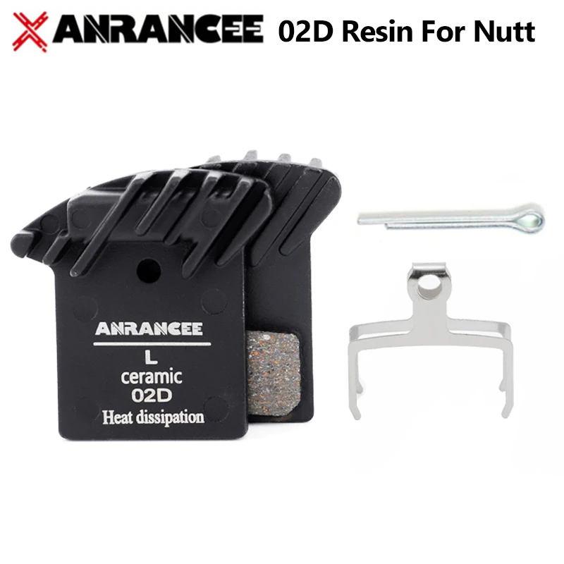 Anrancee Disc Brake Pad Resin Heat Dissipation Metal Heat Dissipation Compound Avid For Shimano M6100 M7100 M8100 R7020 M8020