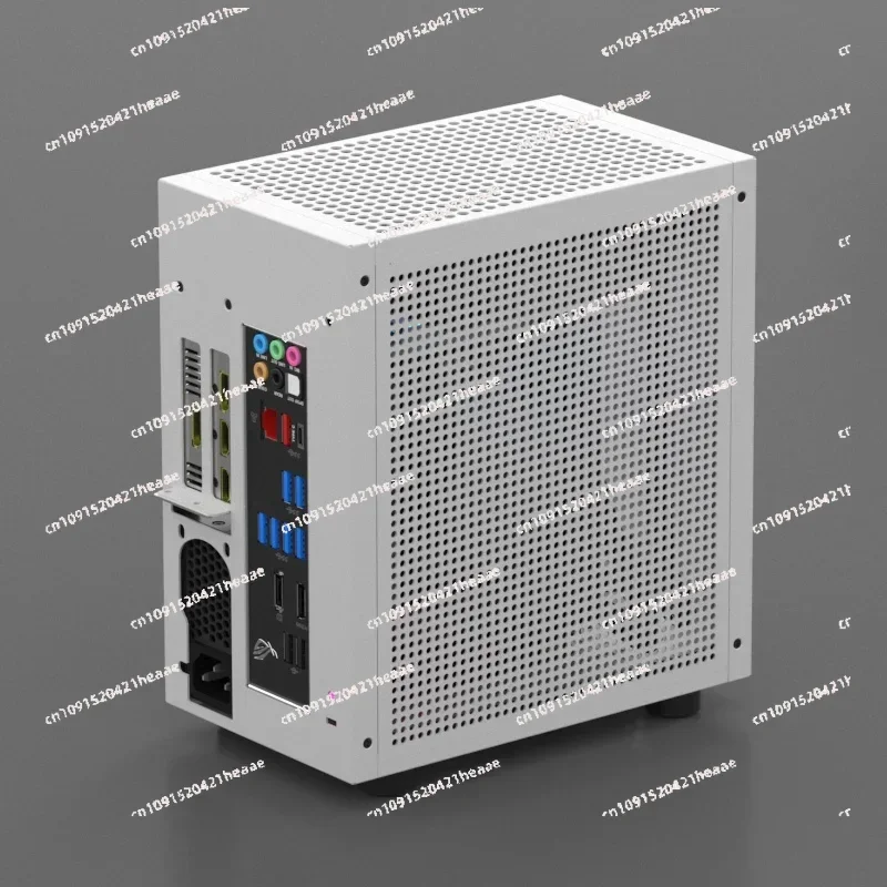 

Подходит для 120-воды M21 M31 ITX Mini Портативный небольшой корпус, хост-бокс для настольного компьютера с охлаждением мощностью 1U