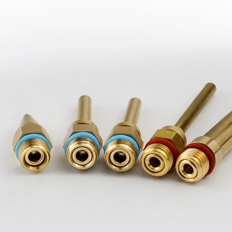 34x2,0mm 50x2,0mm 50x3,0mm 70x2,0mm boquillas de pistola de pegamento de fusión en caliente boquillas de pistola de pegamento caliente herramienta adhesiva boca Universal