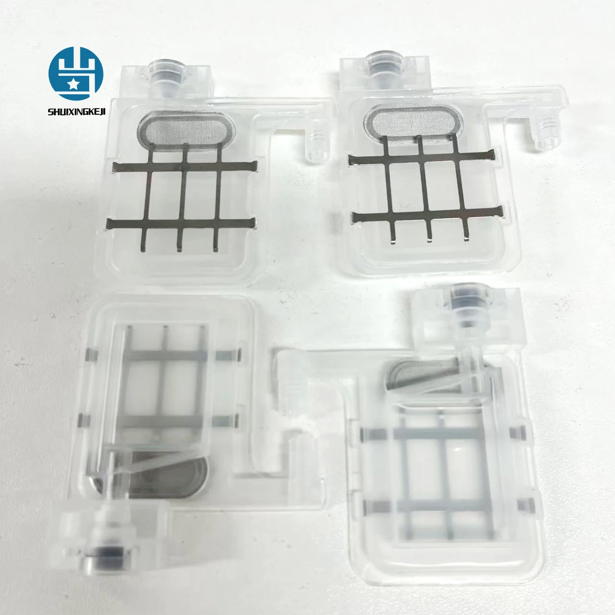 10PCS DX5 Ink Damper Transparent Dumper For Epson DX5 XP600 4720 i3200 5113 Printhead Print head Eco Solvent Printer Plotter