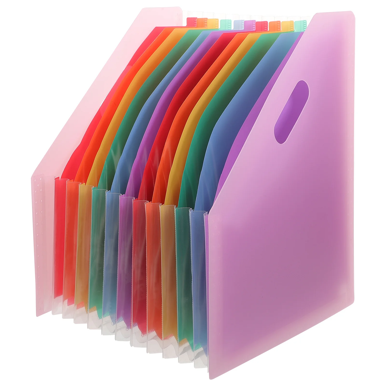 Organisateur de dossiers en accordéon Vertical, dossier de fichiers extensible de grande capacité pour Documents, reçus, factures, bureau, école