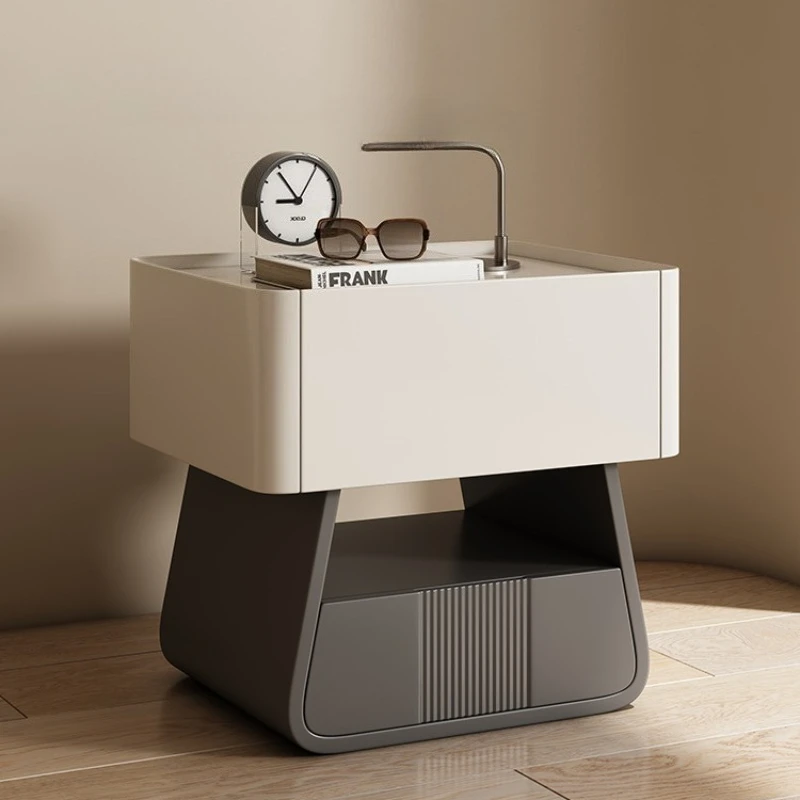 

small creative bedside table cute light luxury simple modern night table comfortable home tavolino da letto bedroom furniture