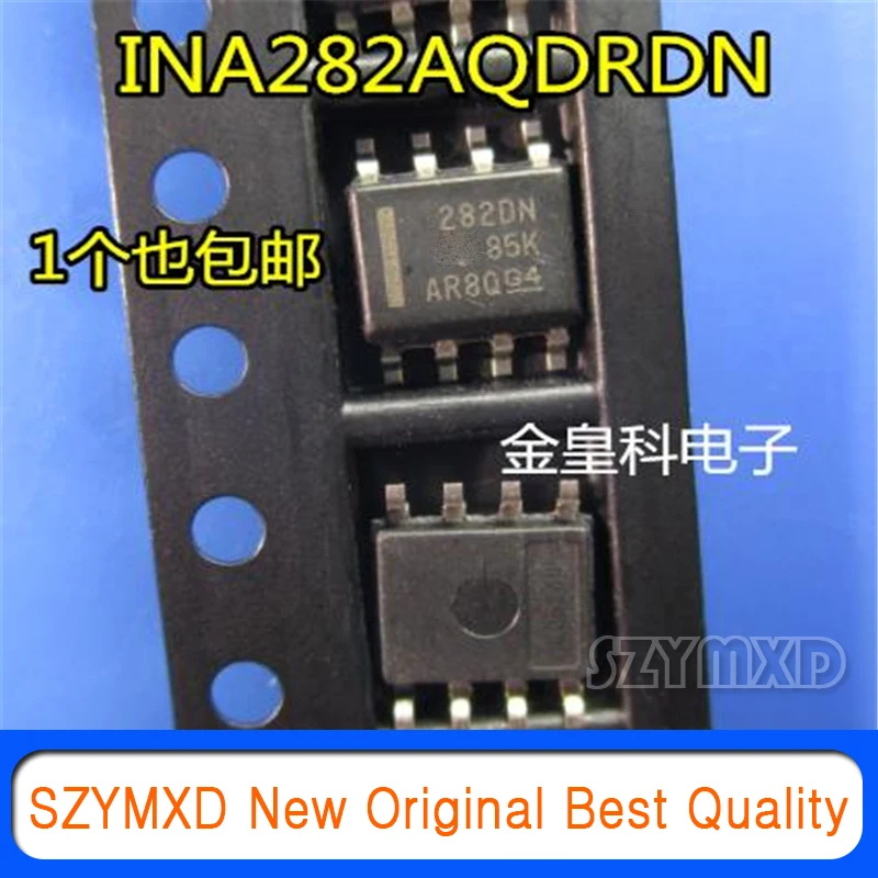5Pcs/Lot New Original Current Management Chip Silk Screen 282DN INA282AQDRDN SOP-8 Chip In Stock