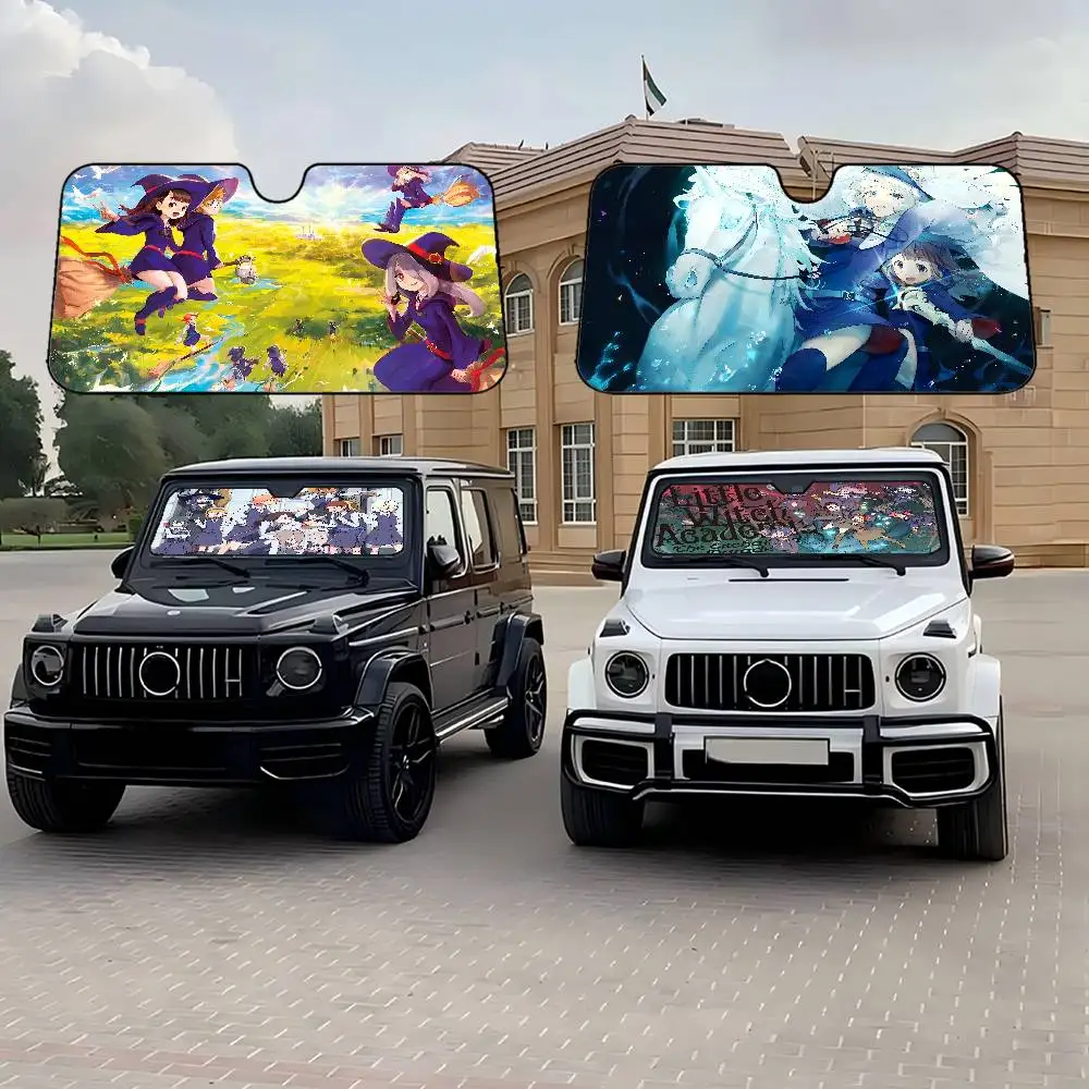 

Little Witch Academia Anime Personalized Windshield Sunshade Car Cover Sun Shade Auto Sun Visor Car-covers Car Solar Protection