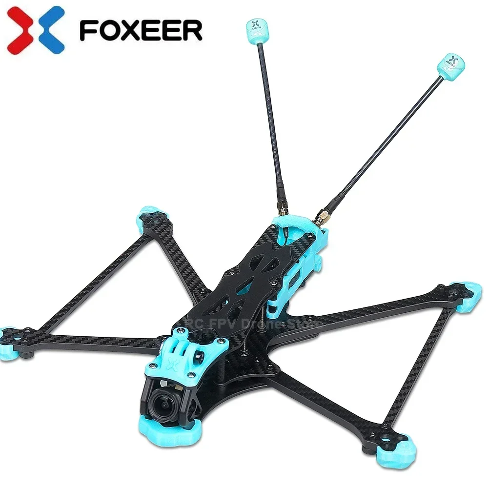 Foxier mega lr7 ''7 polegadas 305mm dc quadro de longo alcance t700 carbono com revestimento sedoso para drone o3 vtx analógico/vista/ HDZero rc fpv