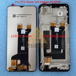 Original 6.6'' For ZTE Blade V50 Design 4G 8050/5G 8150 LCD Display Screen Touch For ZTE Blade V40 8046 Design /V41 Vita 8140N